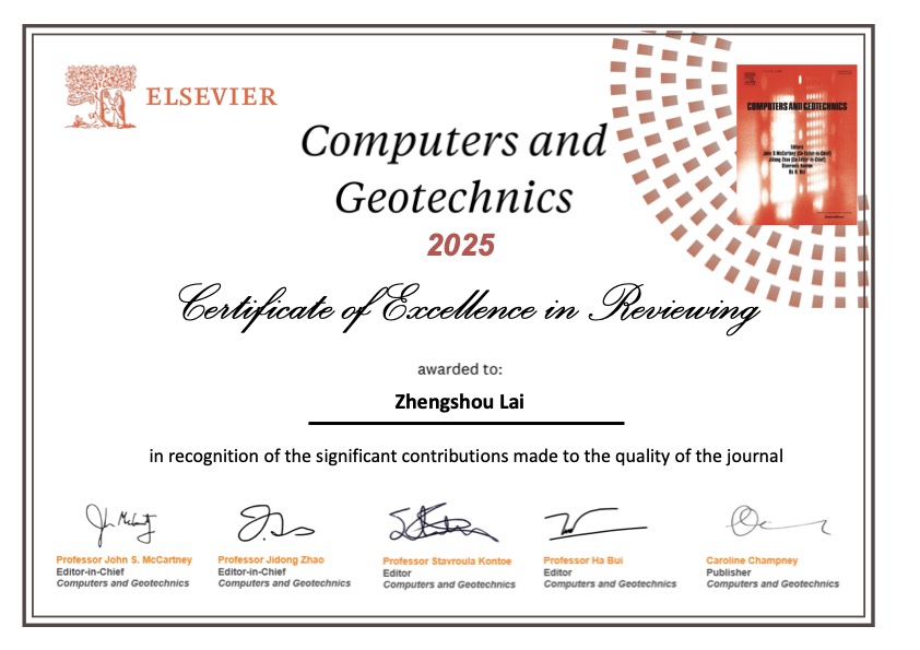 Award Certificate